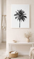 Palm Tree Botanical Poster Mockup
