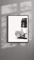 Pentax SL Film Camera Vintage Poster Mockup