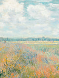 Poppy Fields near Argenteuil (Coquelicots) Claude Monet Art Print