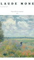Poppy Field near Argenteuil - Claude Monet