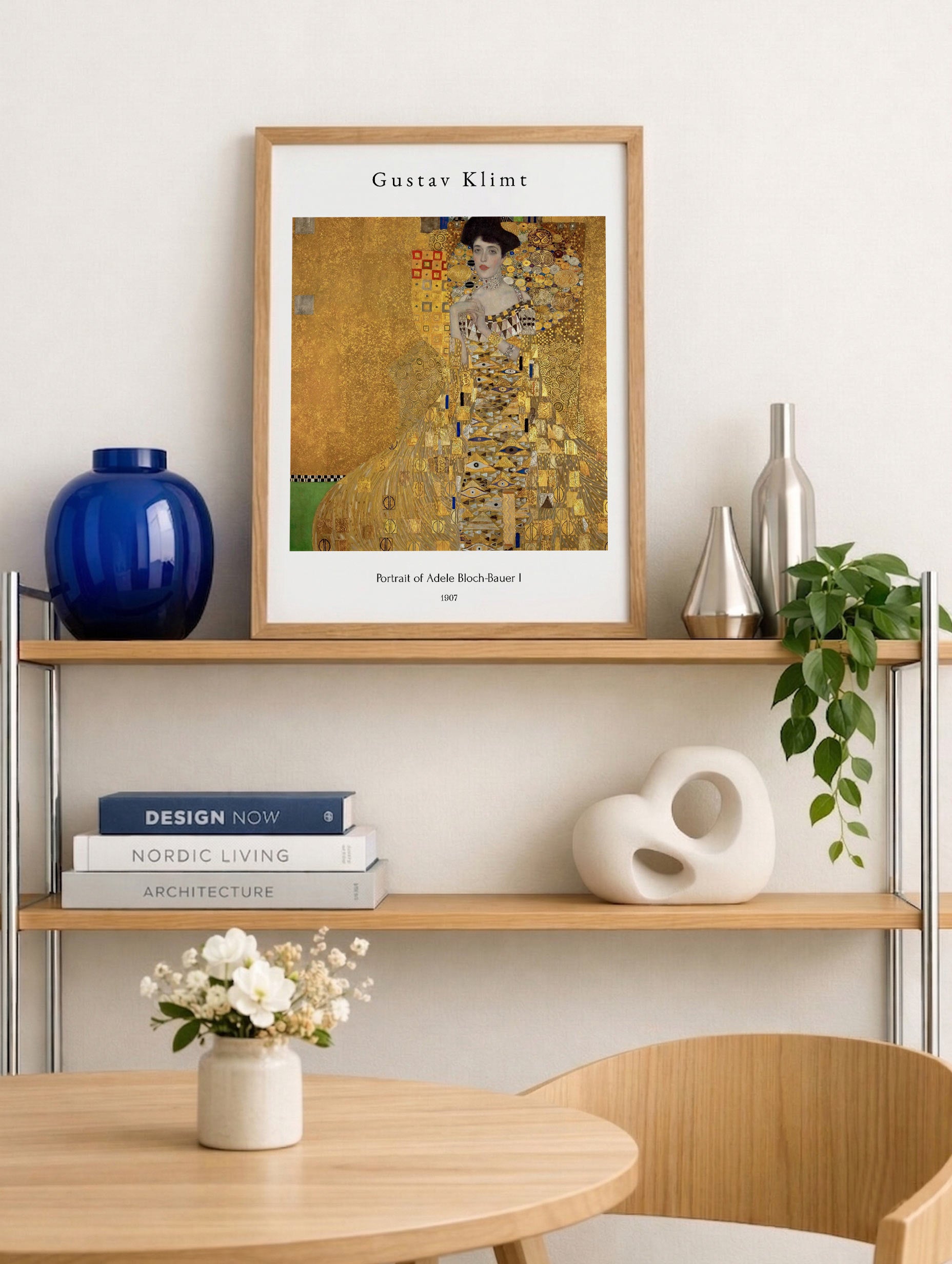 Portrait of Adele Bloch-Bauer - Gustav Klimt Mockup