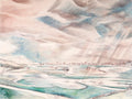 A Rainy Day Paul Nash Art Print