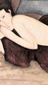 Reclining Nude from the Back Amedeo Modigliani Art Print