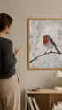 Robin Animal Art Print Mockup