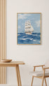 Sailing Ship at Sea Mockup