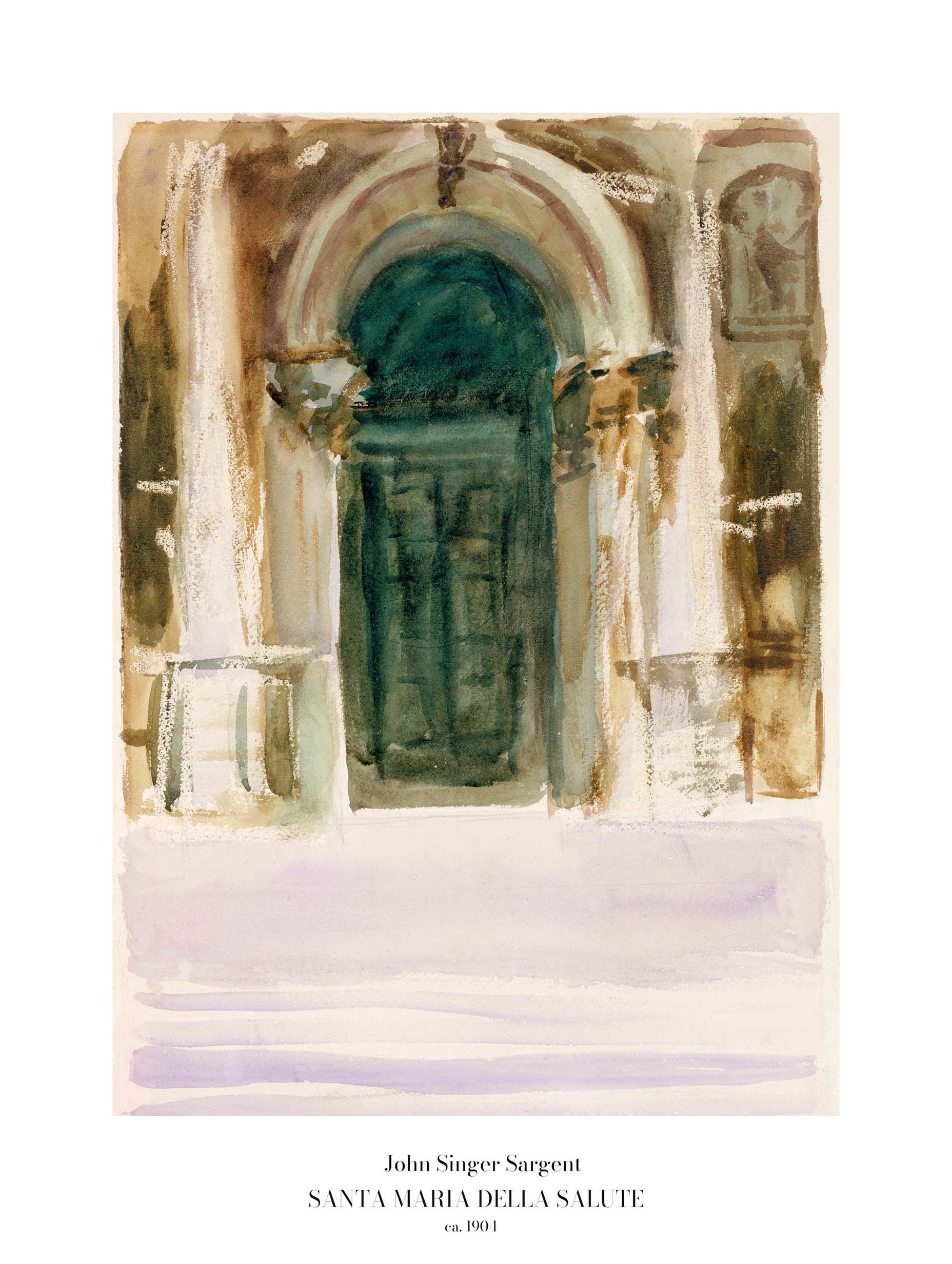 Santa Maria Della Salute - John Singer Sargent Art Print