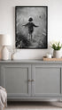 Simple Days Black and White Poster Mockup