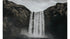 Skógafoss Waterfall Poster