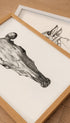 Skull of a cow - Jean Bernard Poster No 1 Mockup