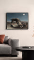 The Sleeping Gypsy Henri Rousseau Art Print Mockup