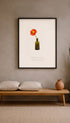 Solitary Grace Minimal Flower Poster Mockup