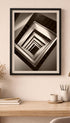 Stairwell View Poster Mockup