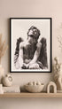 Statue of Angel in Florence Giulio Monteverde Art Print