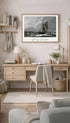 Stormy Seascape Claude Monet Art Mockup