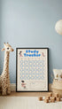 Study Tracker Poster No. 2 Mockup