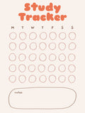 Study Tracker Poster No. 1