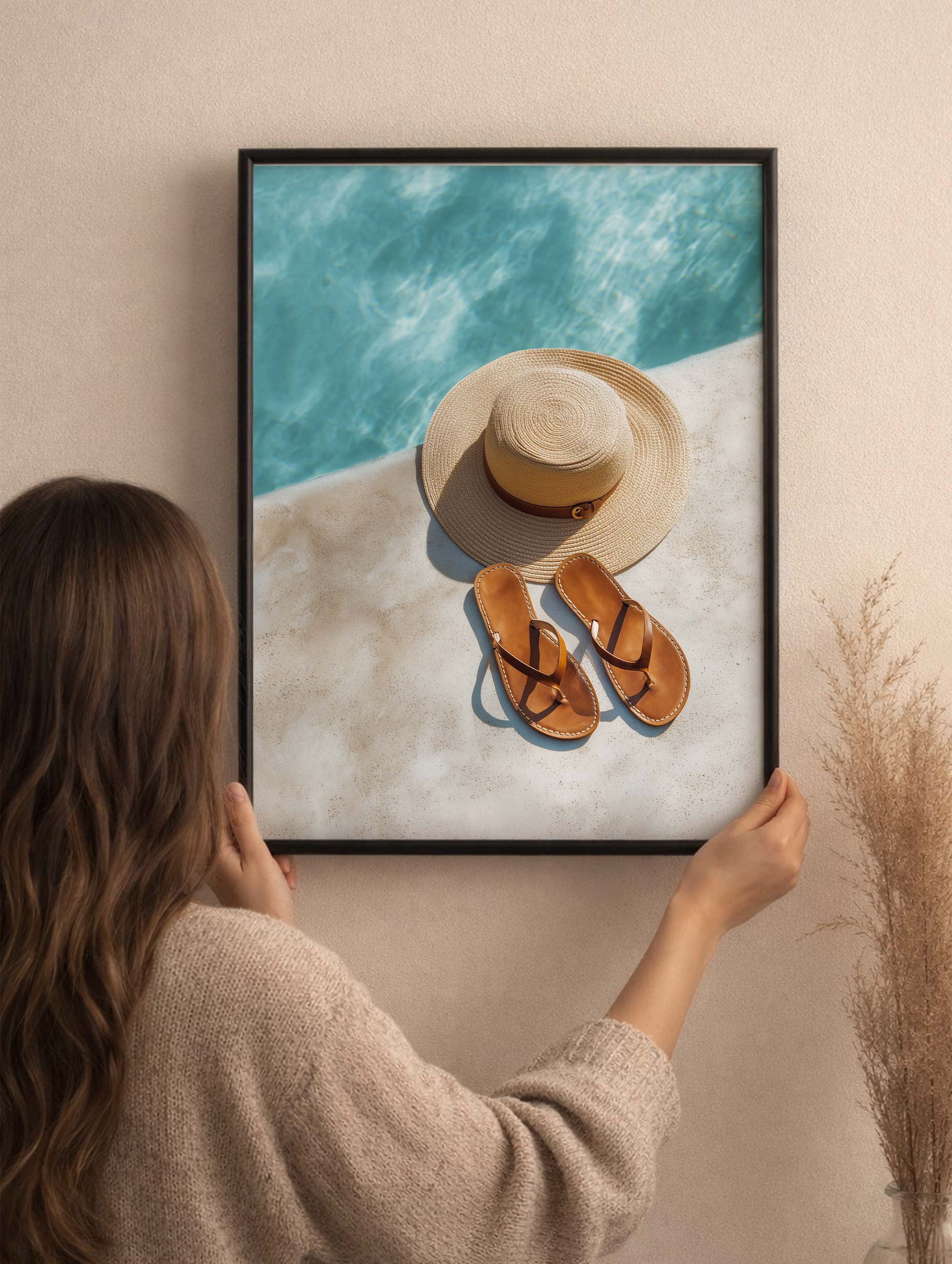 Summer Essentials Poster Mockup