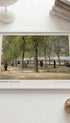 Terrace in the Luxembourg Gardens - van Gogh Mockup