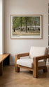 Terrace in the Luxembourg Gardens - van Gogh Mockup