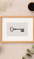 The Key Vintage Poster Mockup