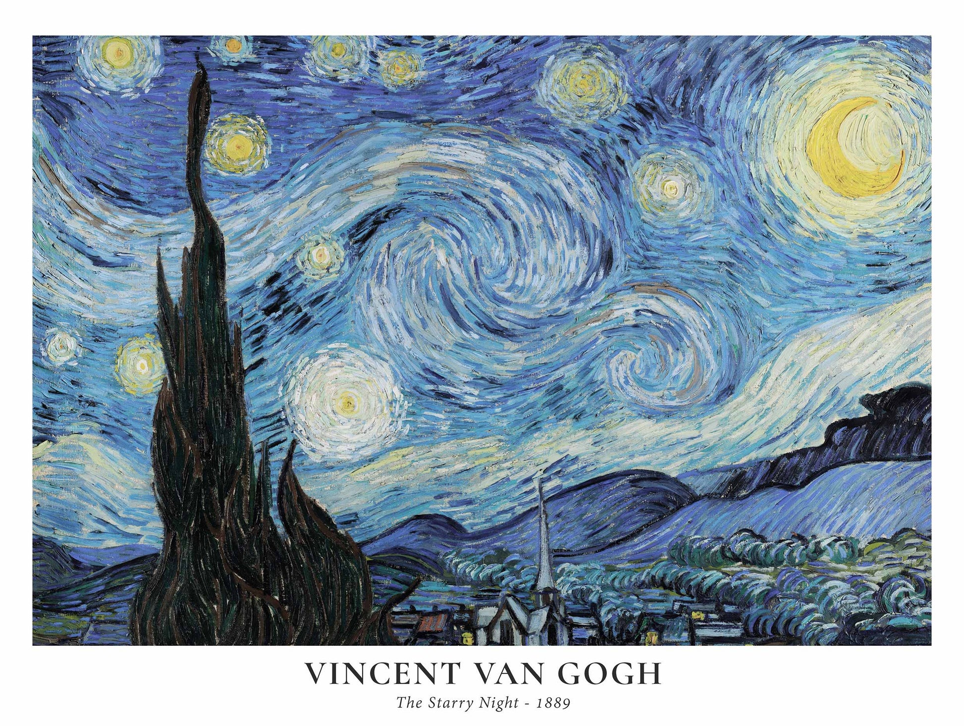 The Starry Night - van Gogh 