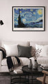 The Starry Night - van Gogh Mockup