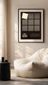 The Chosen Square Abstract Typography Poster Mockup