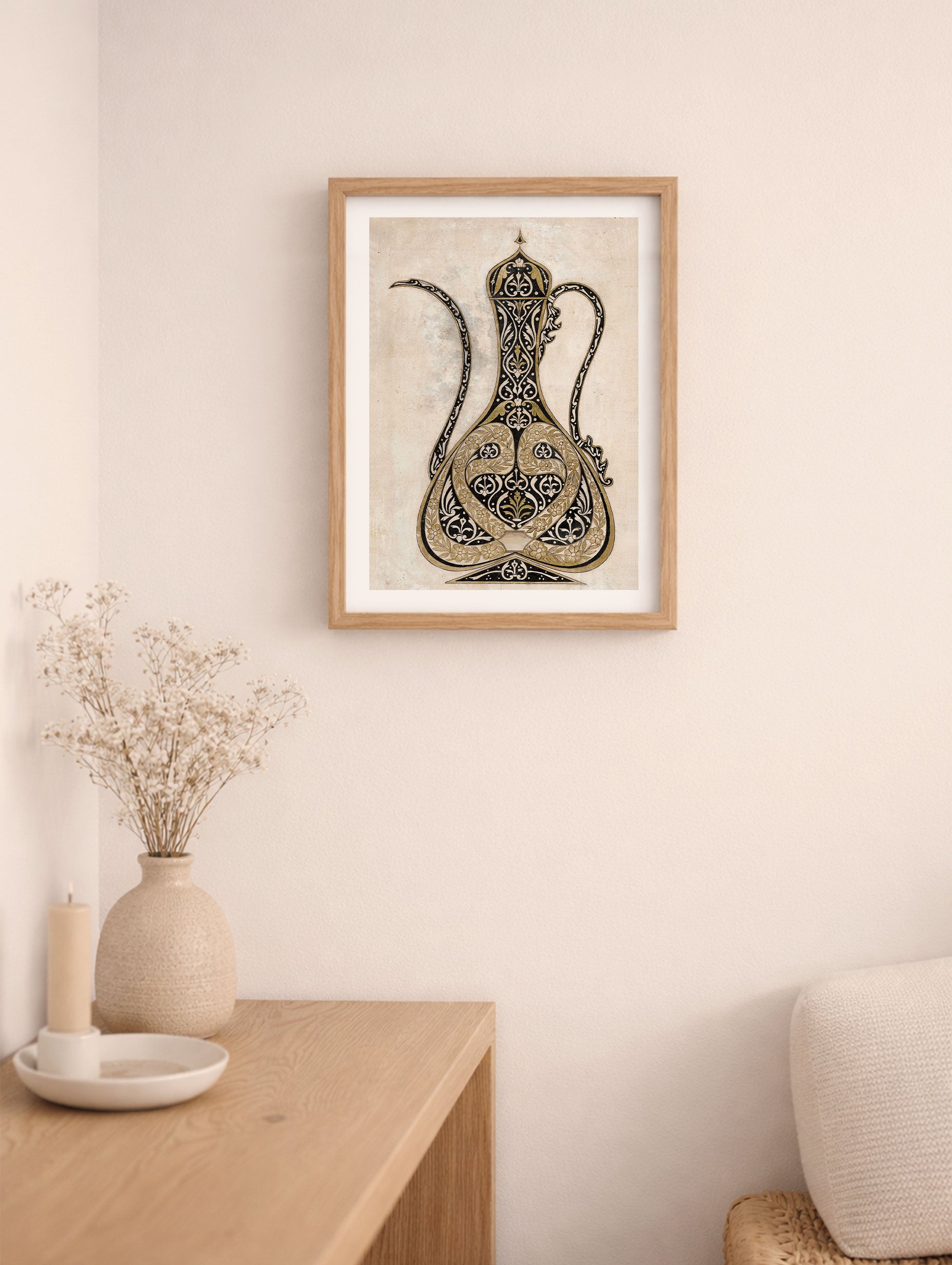The Ewer Vintage Art Print Mockup