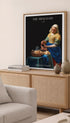 The Milkmaid Johannes Vermeer Art Mockup