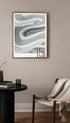 The Pull Abstract Poster Mockup