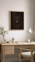 The Right Keys Open the Right Door Vintage Poster Mockup