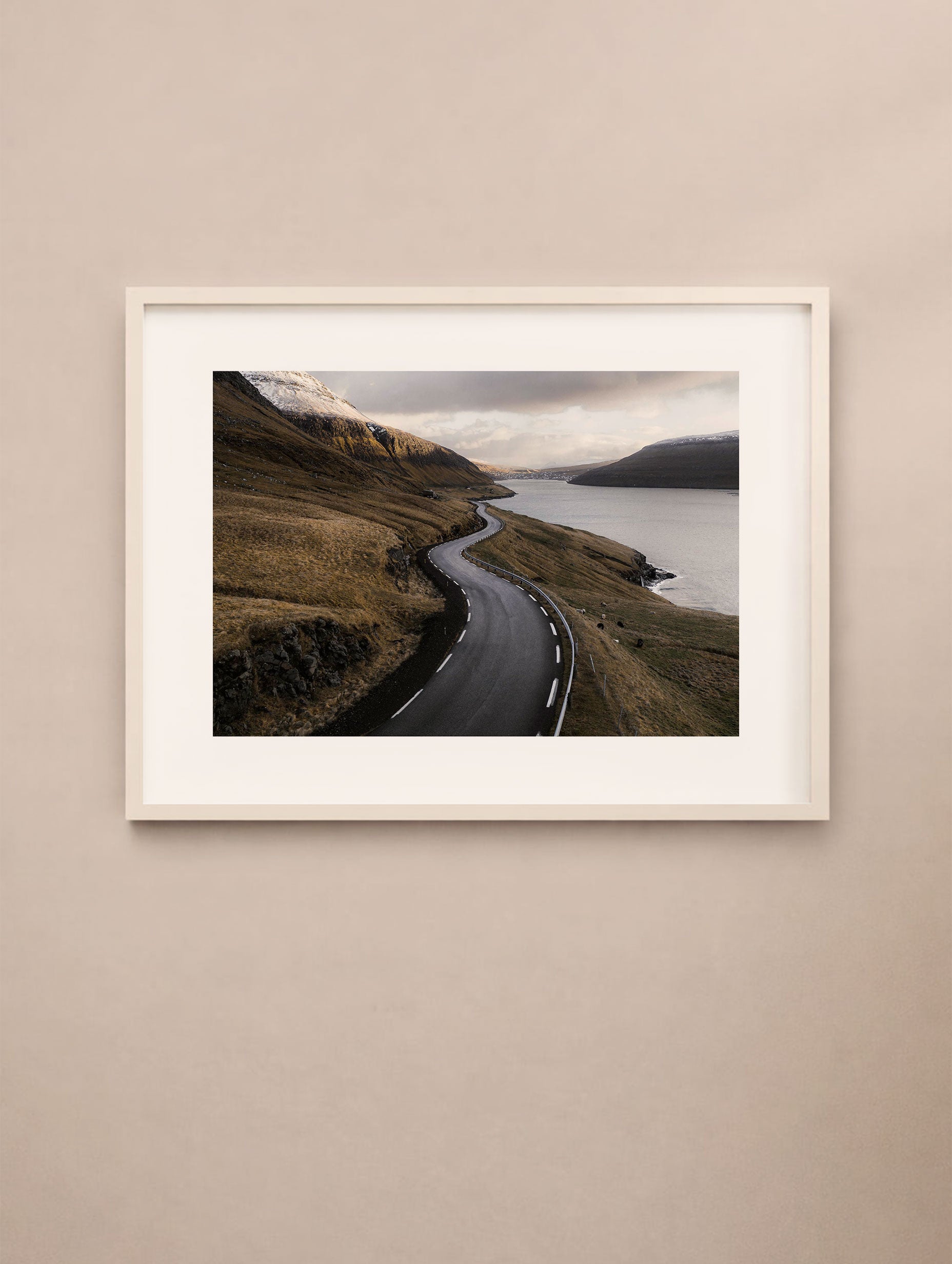 The Snake Road of Faroe Islands Poster