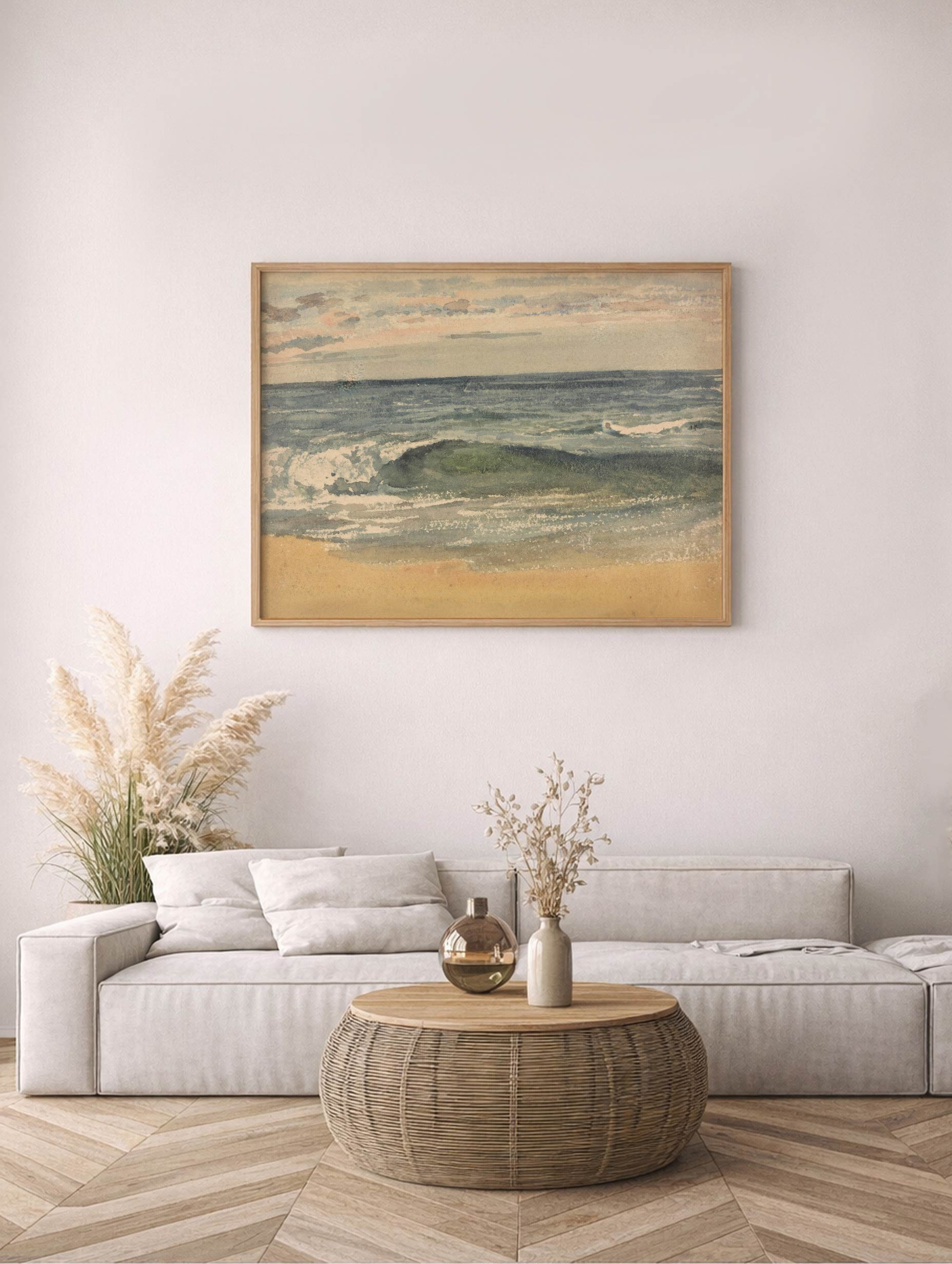 The Wave - Robert Hills Art Print Mockup
