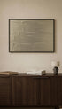 Titanium Buff Gesso Texture Poster Mockup