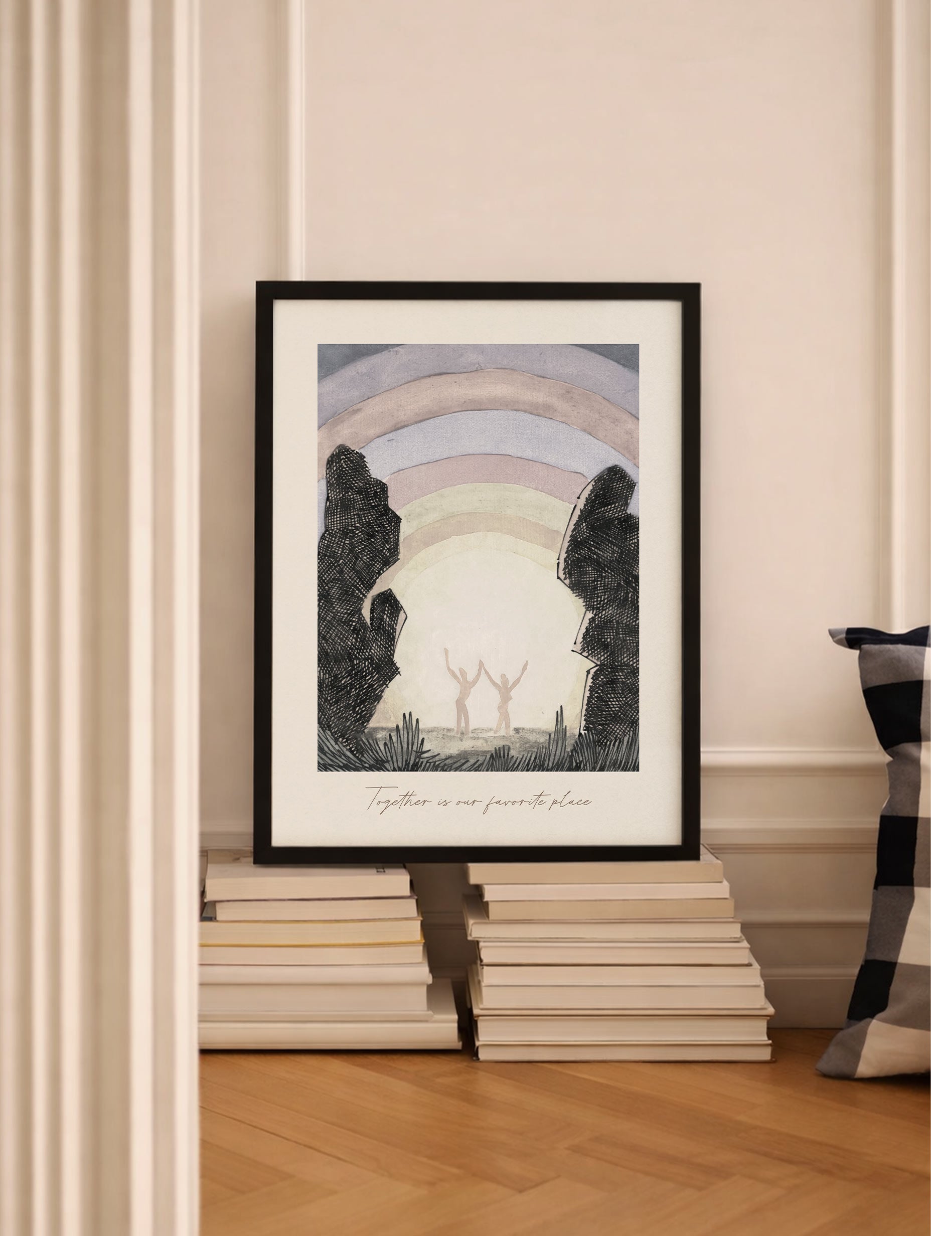 The Island Garden - Childe Hassam Mockup