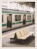 Tokyo Railway Platform Vintage Poster