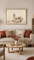 Two Deer Ohara Koson Art Mockup