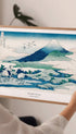 Umezawa Manor in Sagami Province - Hokusai Mockup