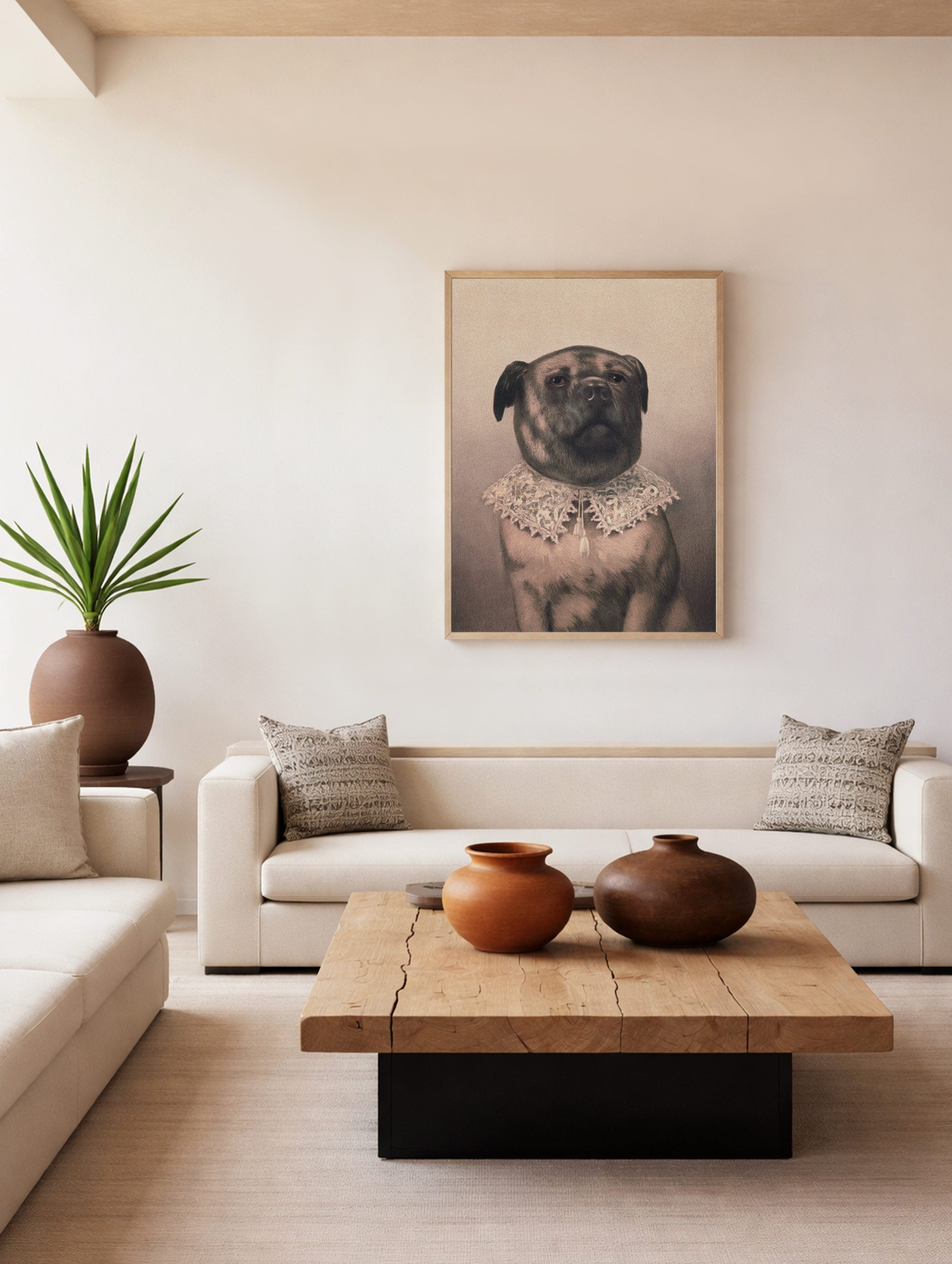 Uncle Toby Frederick Dielman Art Print Mockup