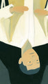Upside-Down Portrait Poster