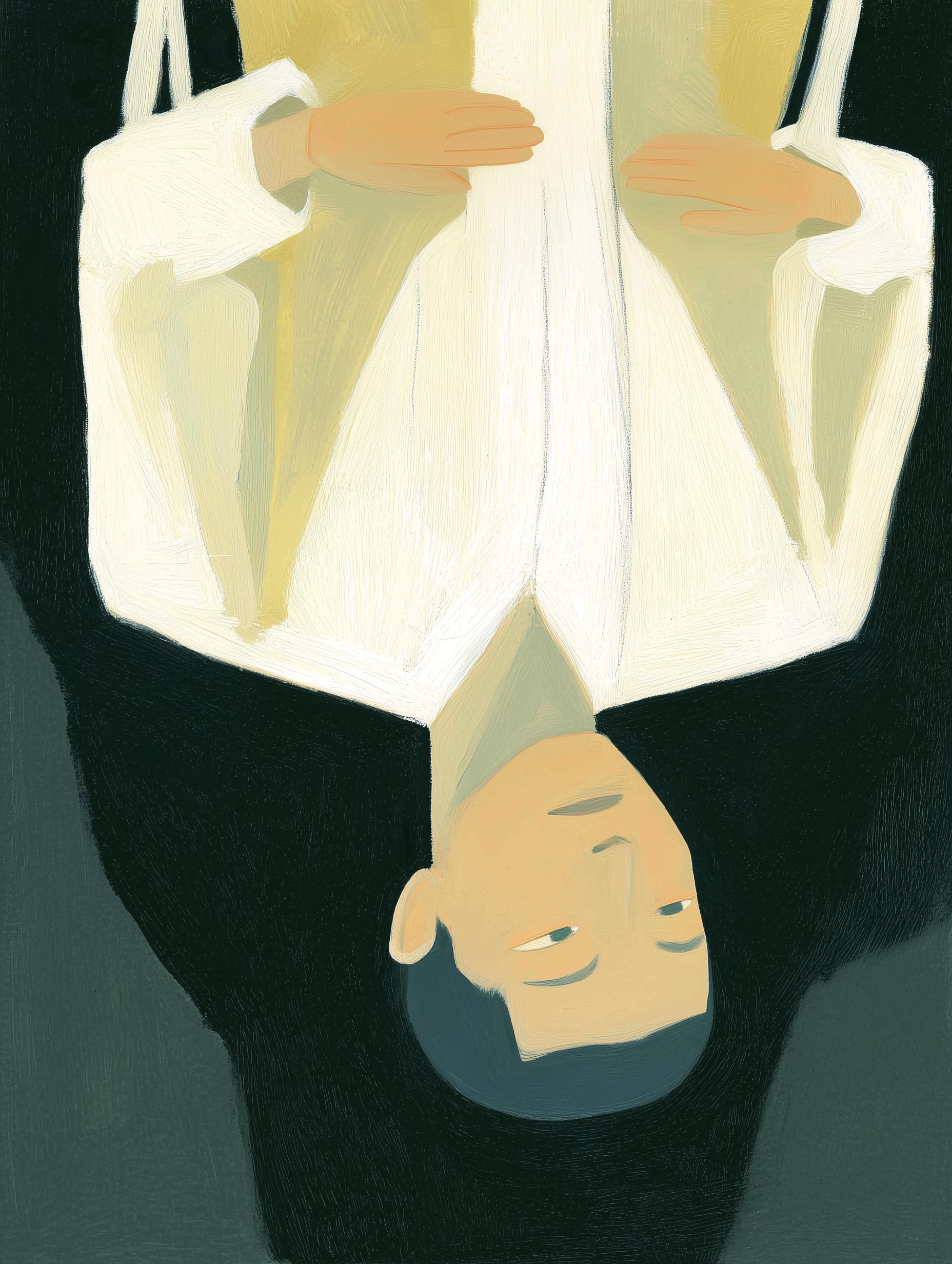 Upside-Down Portrait Poster