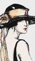 Vintage Fashion Poster Woodruff Art Print