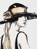 Vintage Fashion Poster Woodruff Art Print