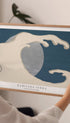 Waves and Sun - Kamisaka Sekka Mockup