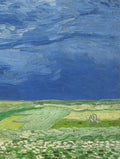 Wheatfield under Thunderclouds Van Gogh Art Print
