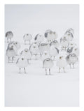 White Birds in the Snow Poster No 2