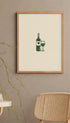 Wine is Love Minimal Artwork Mockup
