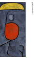 With Umbrella Paul Klee Art Print Mockup