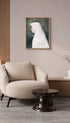 Woman in a White Shawl Zolo Palugyay Art Print Mockup