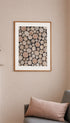 Wood Logs Abstract Poster Mockup